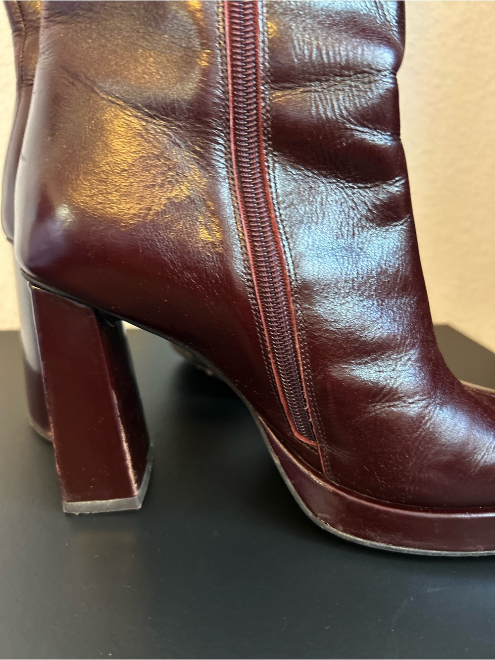 Jeffrey Campbell Women's Maximal Platform High Block Heel Boots Size 7.5 - Picture 11 of 15